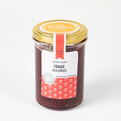 Confiture Maison fraises aux épices