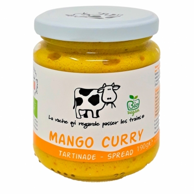 TARTINADE BIO MANGUE CURRY 190G