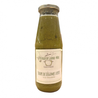 SOUPE AUX LEGUMES VERTS 