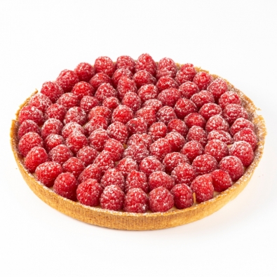 TARTE FRAMBOISES FRAICHES 6/8 PERS