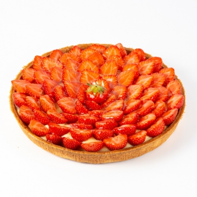 TARTE FRAISES 6/8 PERS
