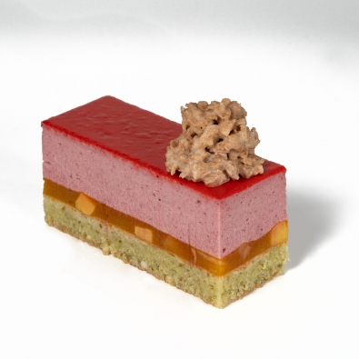ENTREMET FRAMBOISE PASSION INDIVIDUEL
